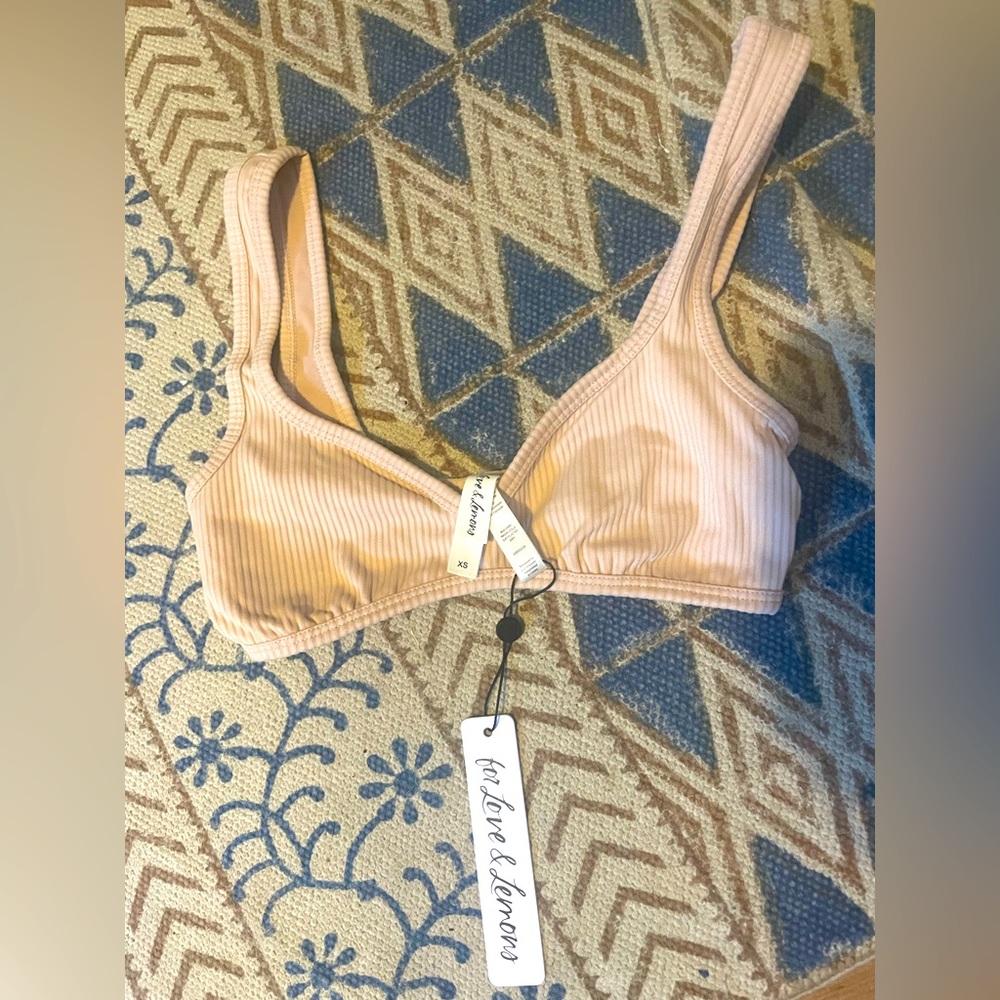 For Love & Lemons Cream Bra Top!